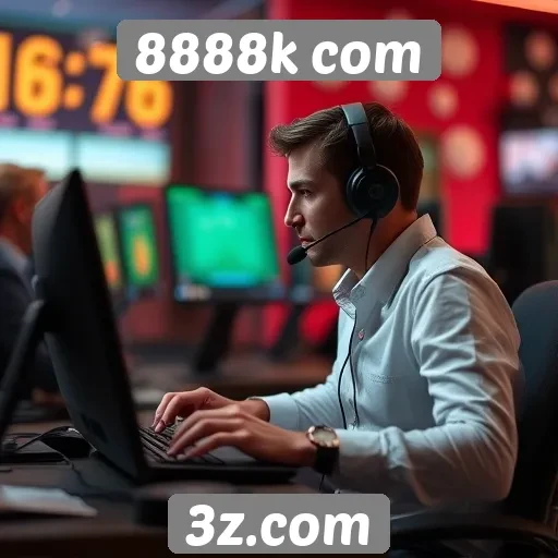 Atendimento ao cliente no 8888k com